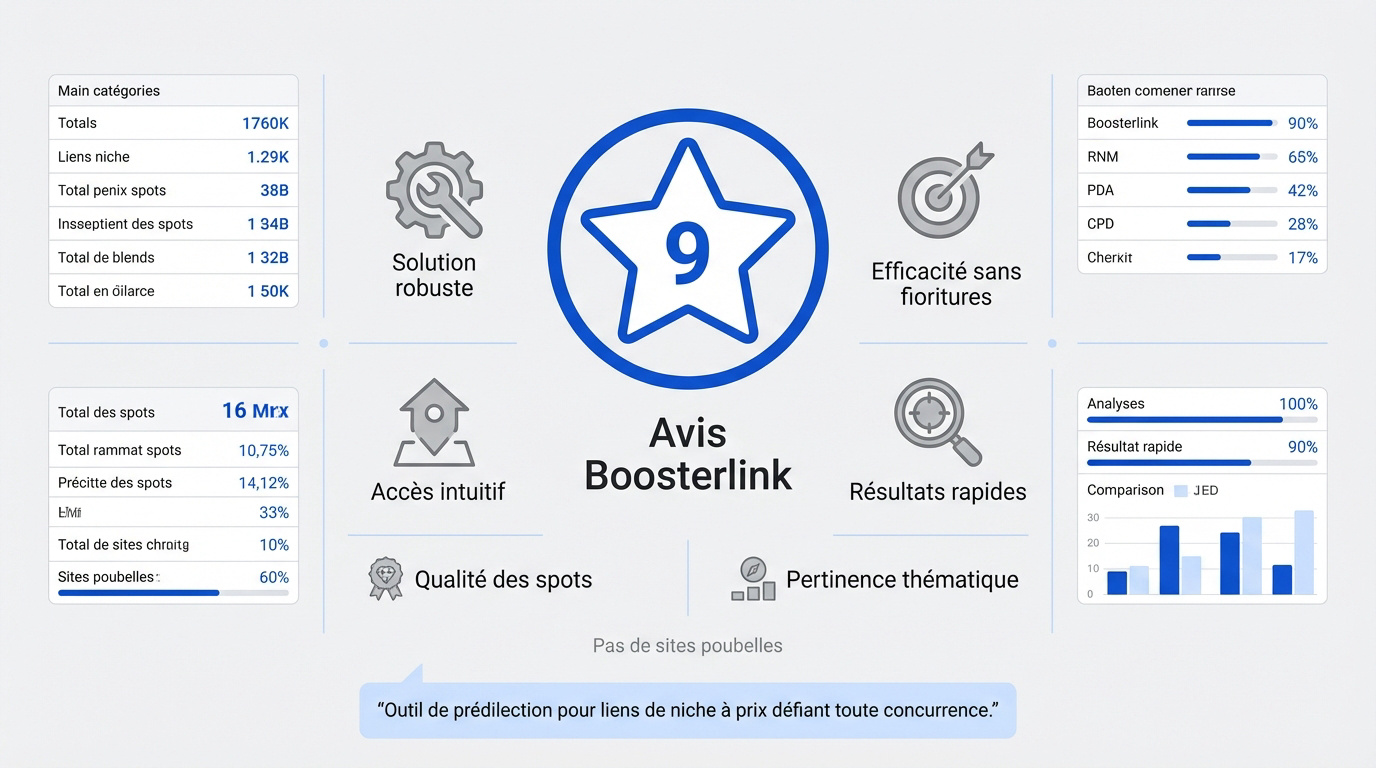 Évaluation complète des performances de la plateforme Boosterlink